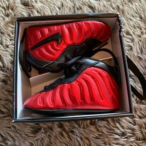 Red nike foamposites